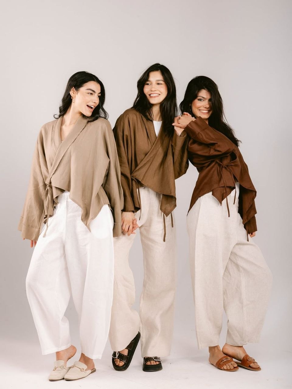 Cross linen Blouse