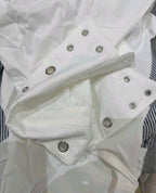 Eyelet Collar Oversized Shirt