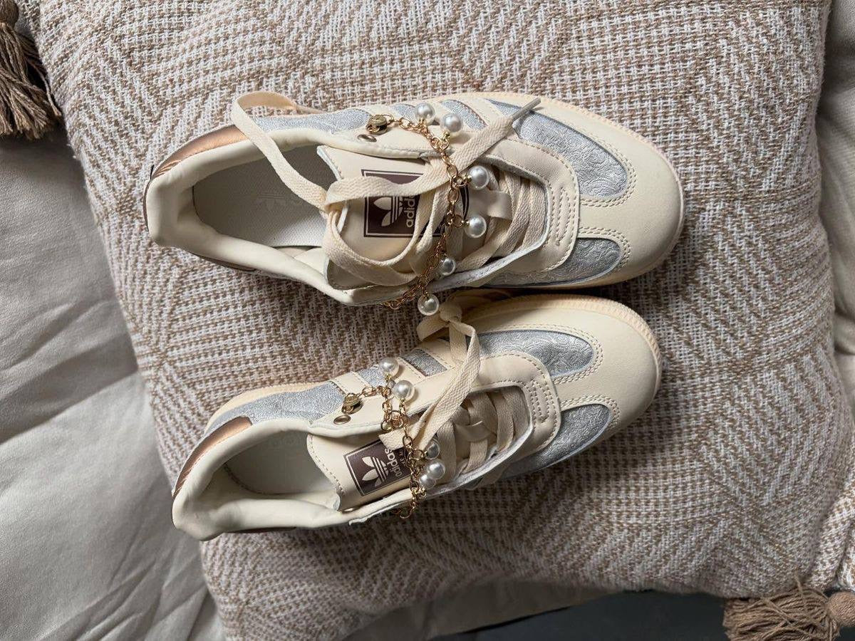 Samba Sneakers With Pearls Limited Collection