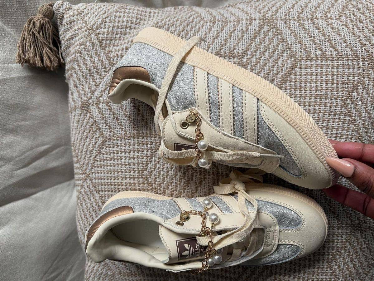 Samba Sneakers With Pearls Limited Collection