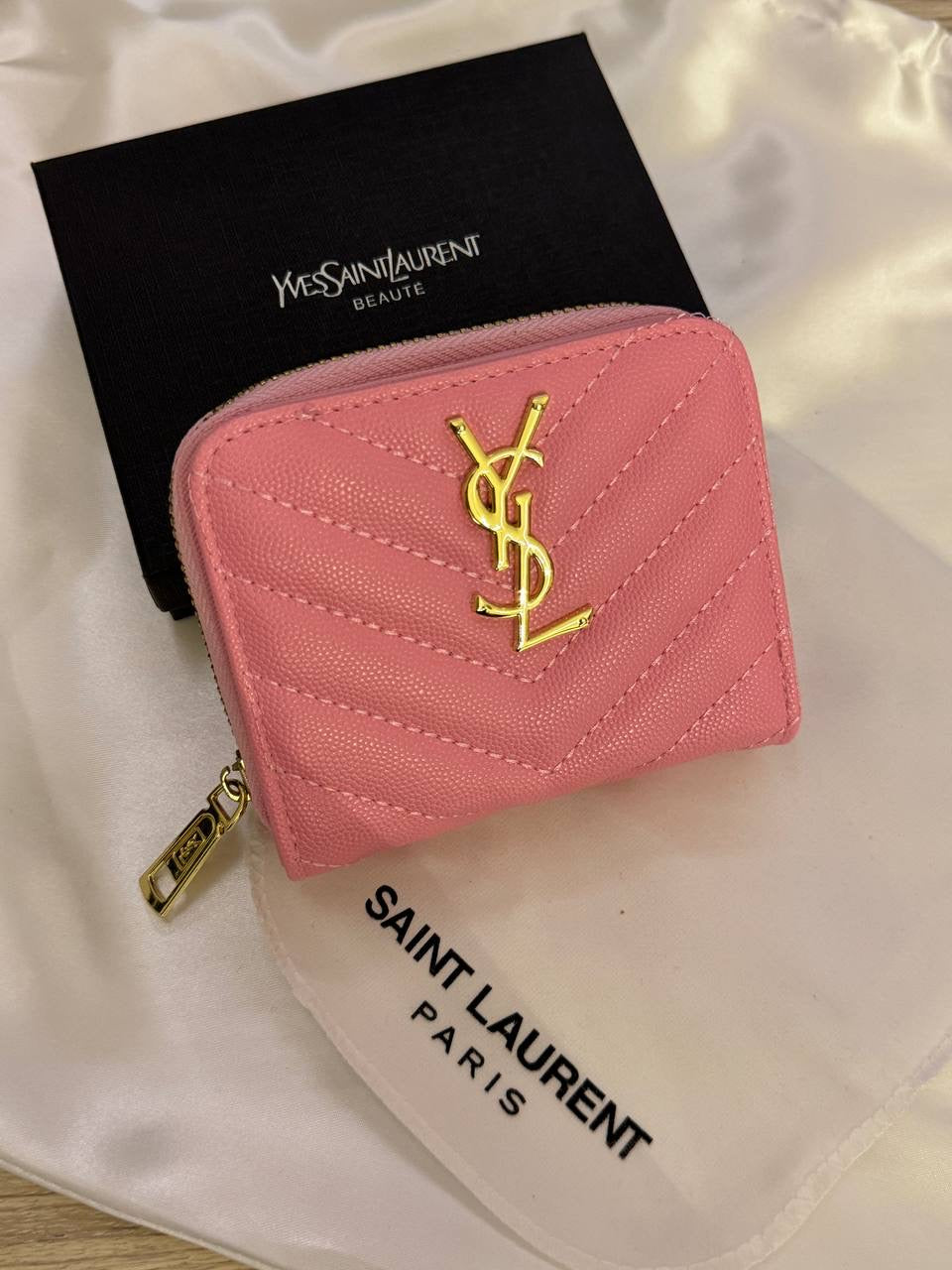 Wallet YSL With box & Cover