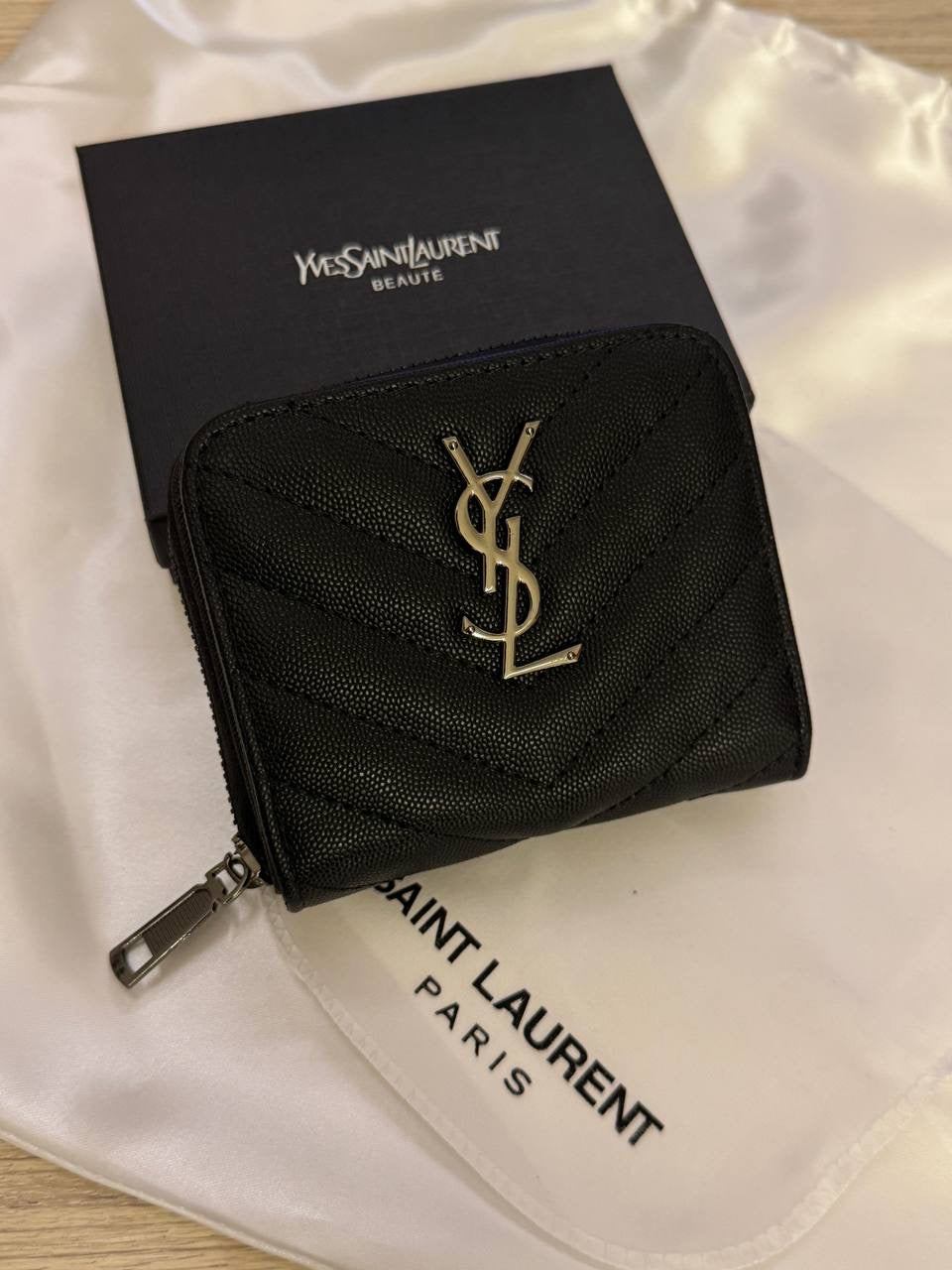 Wallet YSL With box & Cover
