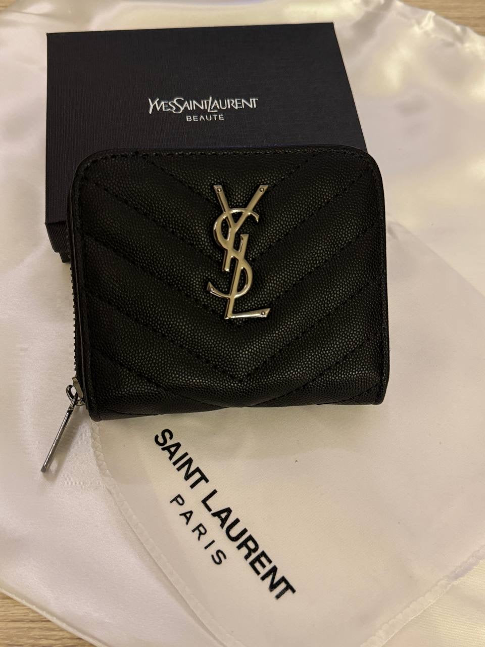 Wallet YSL With box & Cover