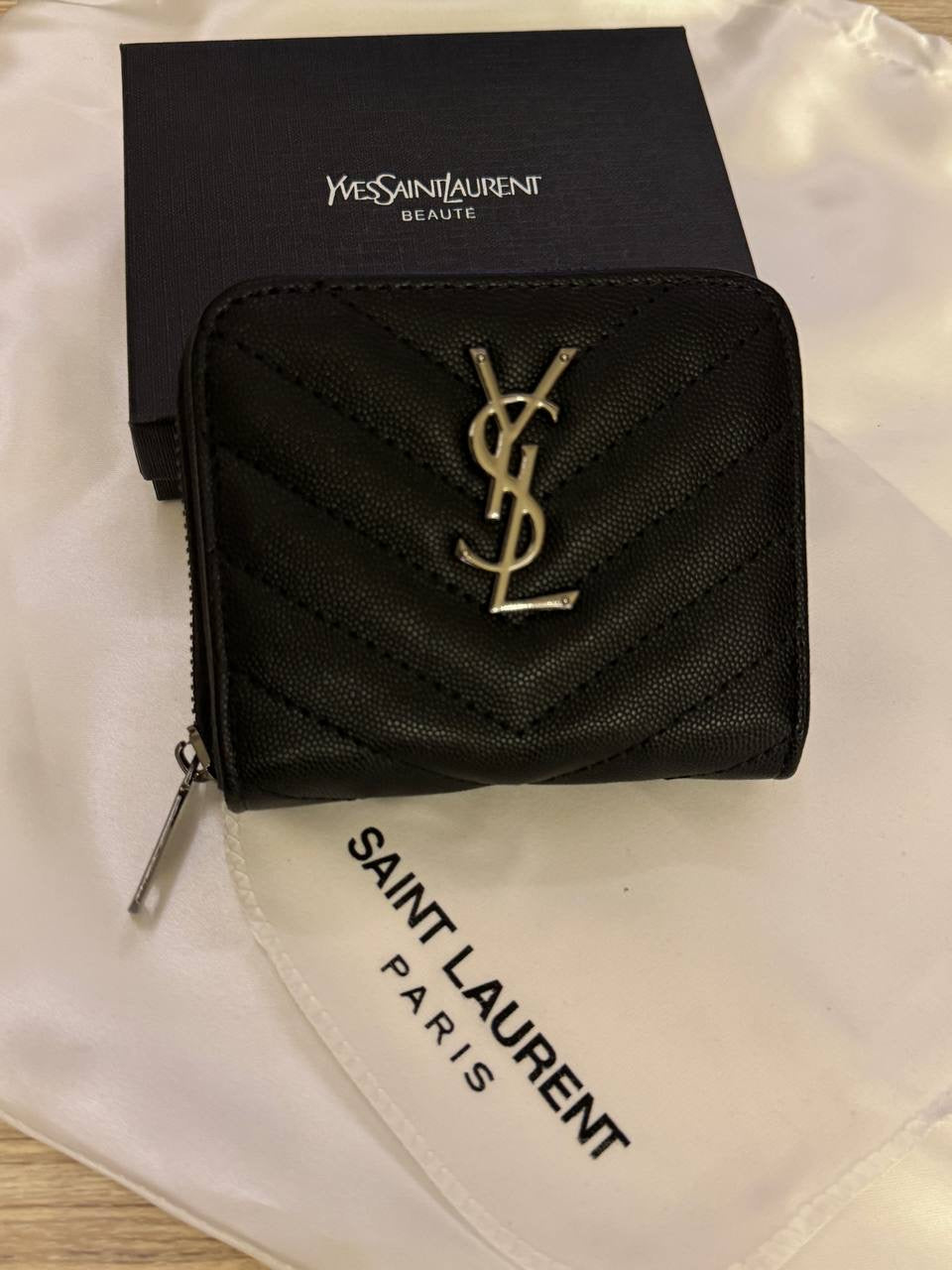 Wallet YSL With box & Cover