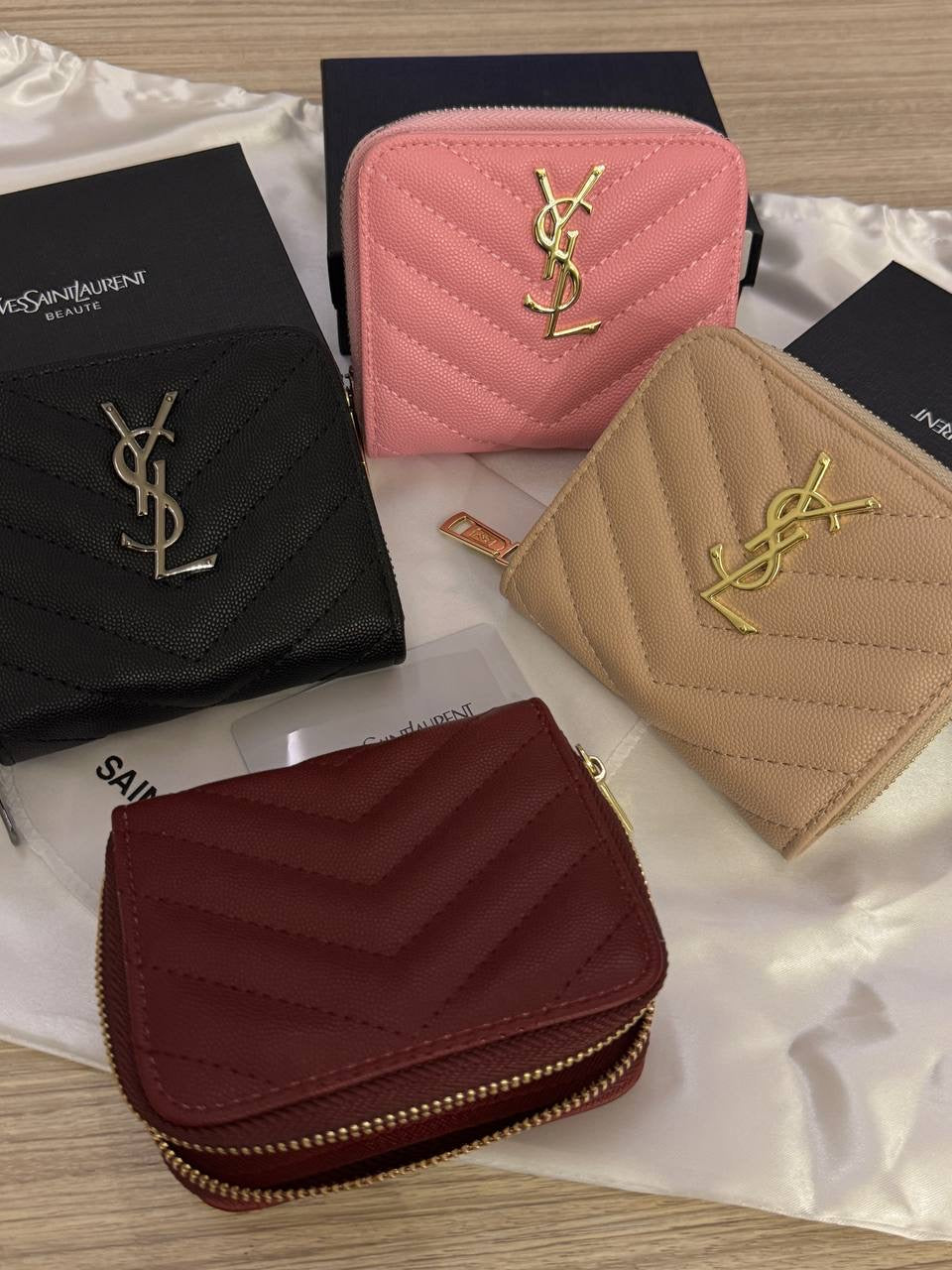 Wallet YSL With box & Cover