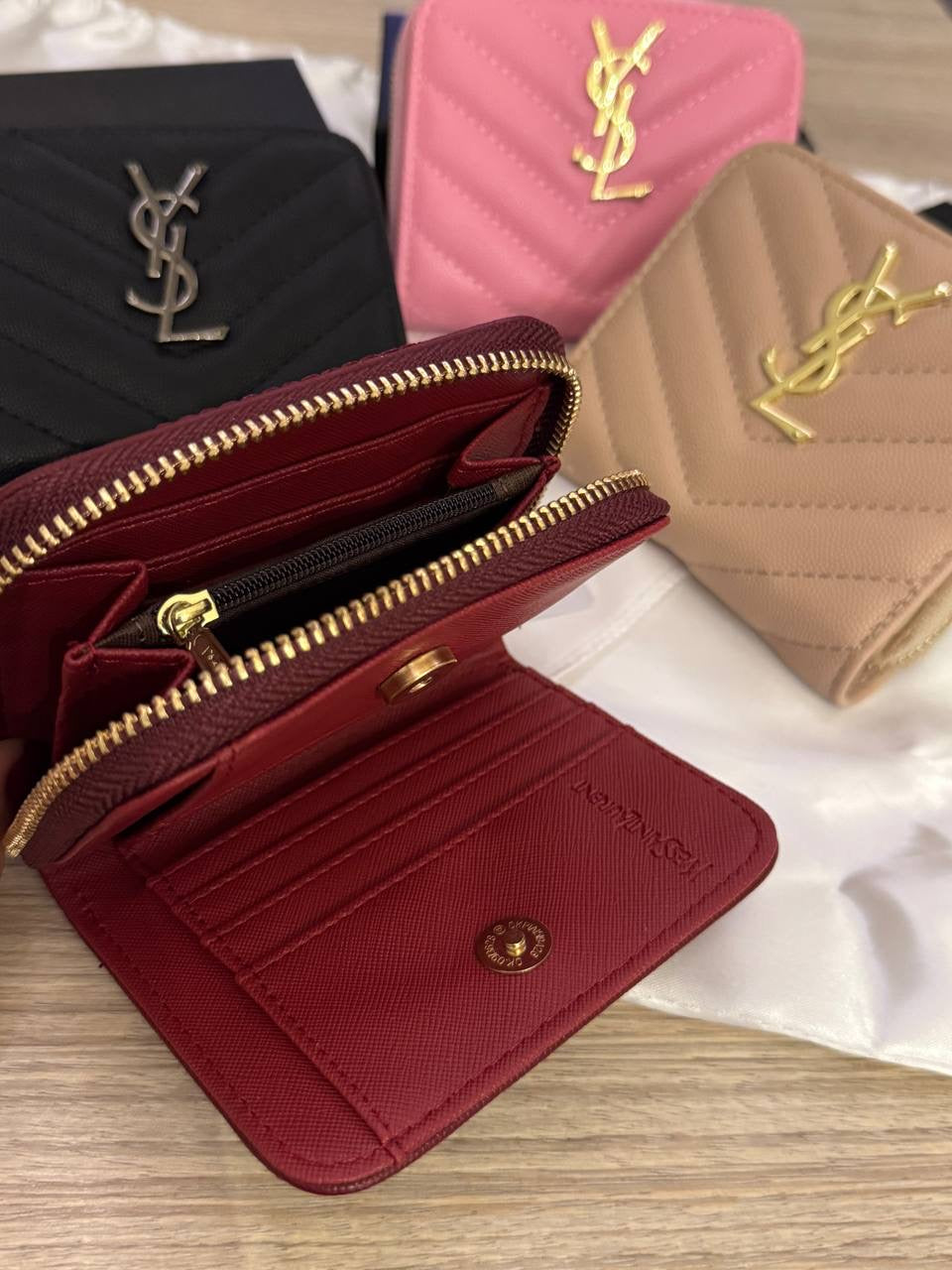 Wallet YSL With box & Cover