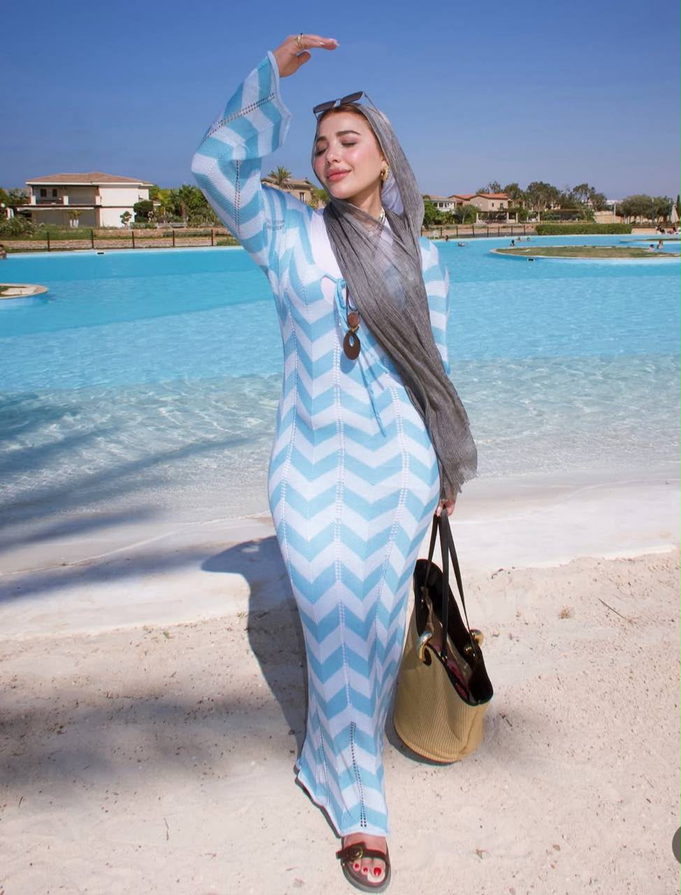 Shein beach dress