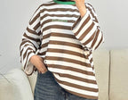 Brown Striped T-Shirt